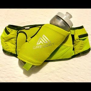 Gregory-NEW- Fanny Pack with water bottle green-one size